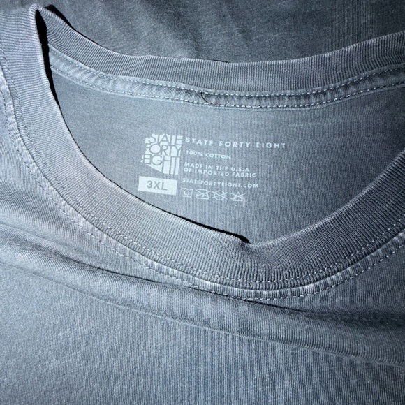 Acid Washed Arizona Graphic Short Sleeve Tee - Picture 4 of 4